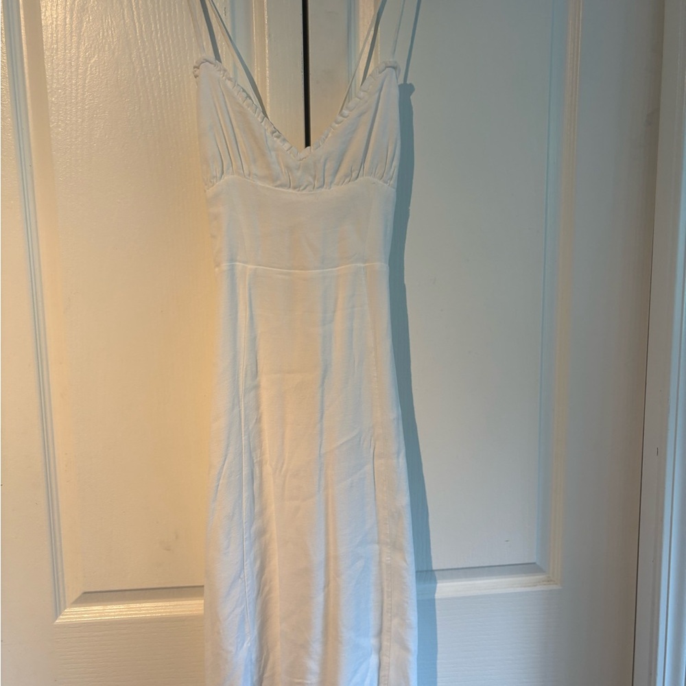 Aritzia White Midi Dress - Picture 1 of 3